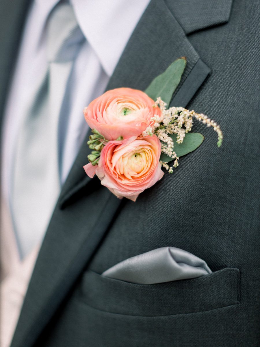 Men’s Boutonniere for Wedding | Flower Boutonniere