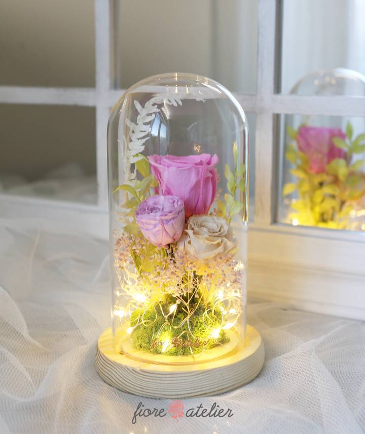 artequeen_purple-pink-preserved-flower-glass-dome-with-led01