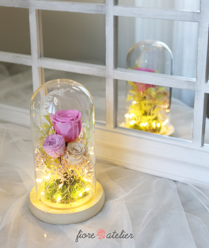 artequeen_purple-pink-preserved-flower-glass-dome-with-led02