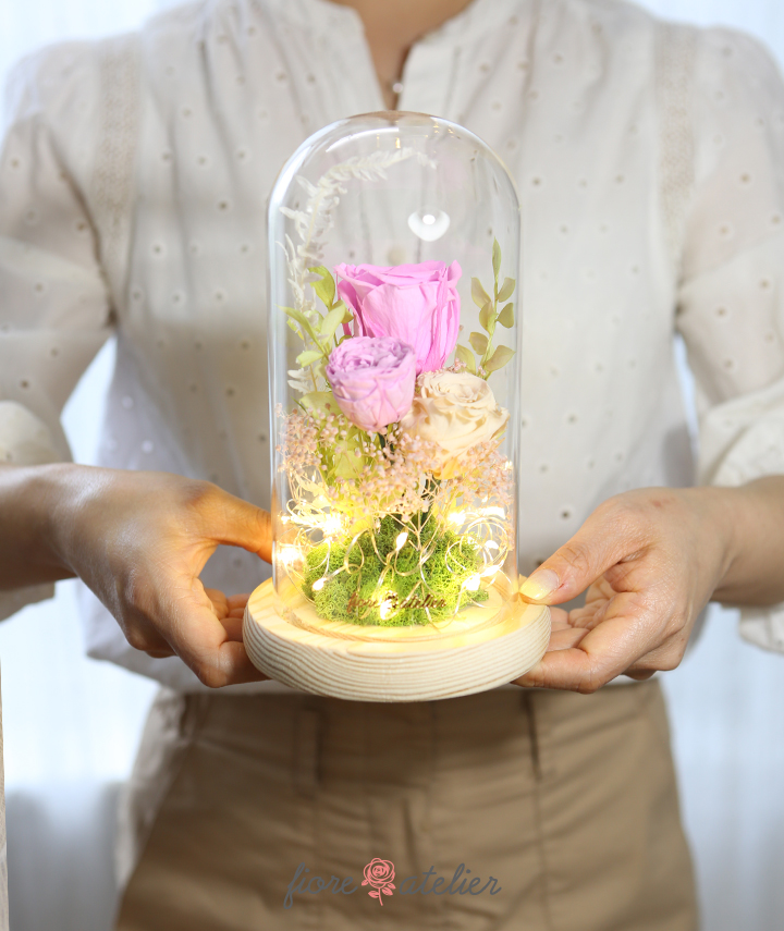 artequeen_purple-pink-preserved-flower-glass-dome-with-led03